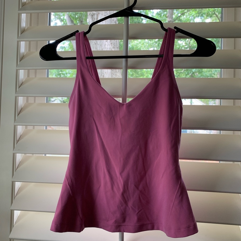 lululemon athletica Pink Tank Top